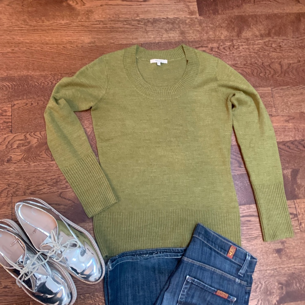 Green Light Wool Sweater